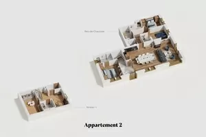 Apartment for sale demi quartier, rhone-alpes, C3917 - 2 Image - 4